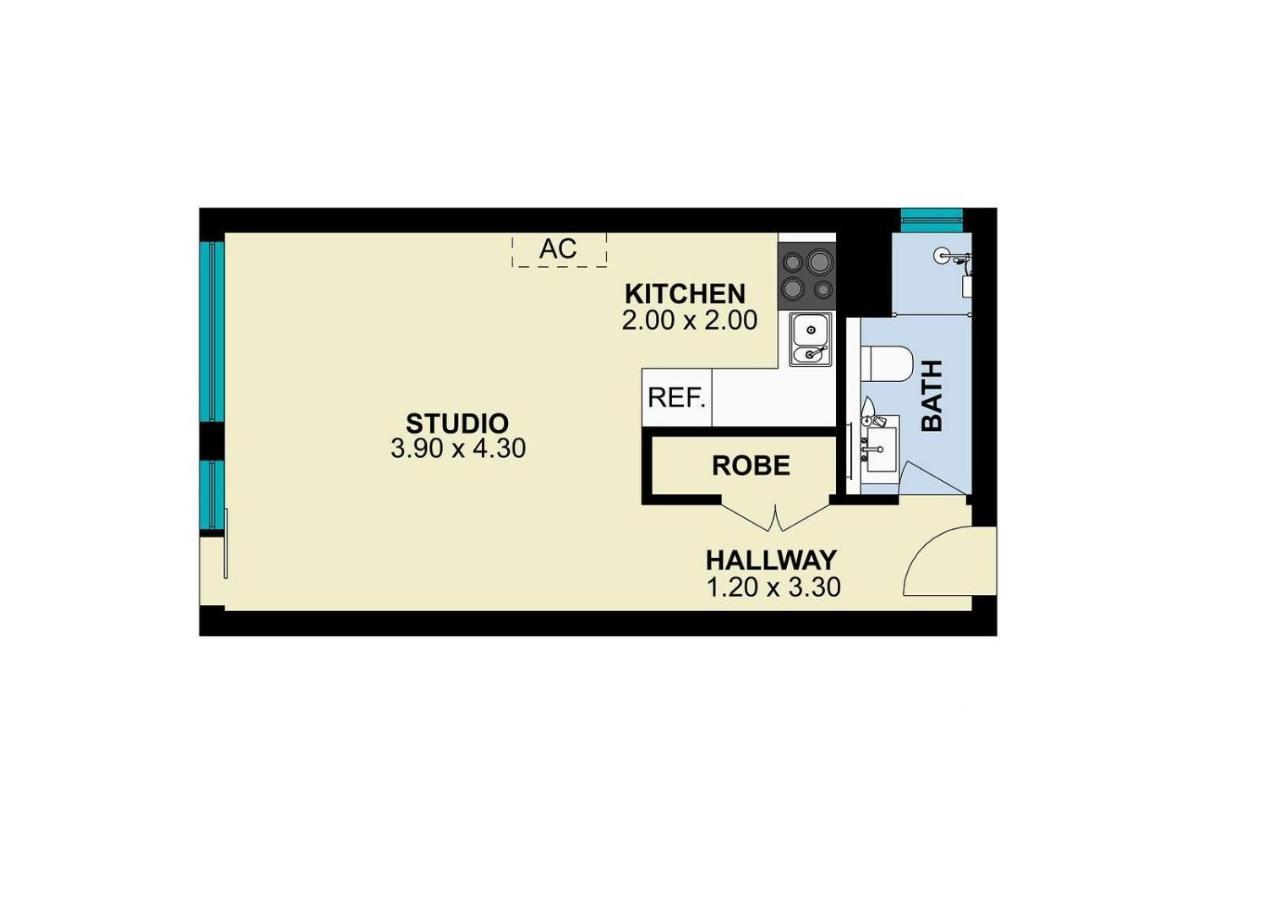 Soya On Davis Apartment Hotel 멜번 외부 사진